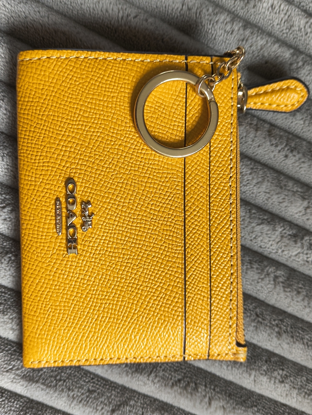 Coach Mollie 22 Leather Bucket Bag with Matching Key Ring Card Case - Retro 💛 - Picture 5 of 16